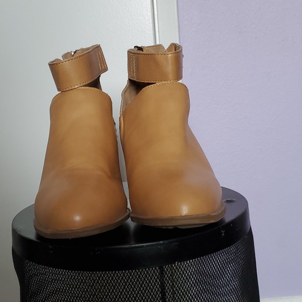 Tan Booties